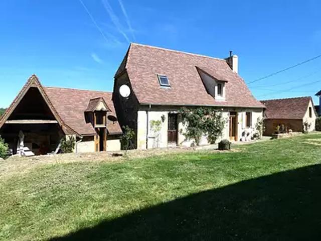 Anlhiac 24160 Achat / Vente maison 5 pièces t5