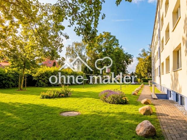 Ansprechend modernisierte 3 Zimmer Wohnung mit Tageslichtbad in Rötha nahe Leipzig
