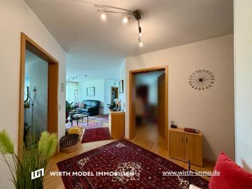 Ansprechende Vier Zimmer Wohnung mit großem Balkon und TG Stellplatz an der Haardt – Wirth Model Immobilien