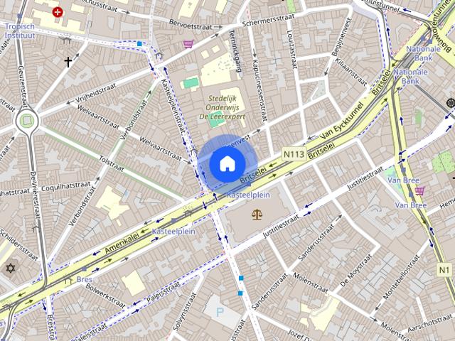ANTWERPEN ZUID gemeubeld app. dichtbij oude justitiepaleis