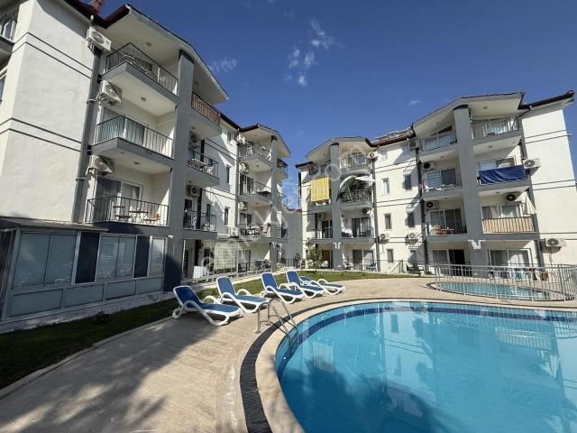 Antalya Manavgat Side'de Havuzlu Sitede Arakat 1+1 Satılık Daire