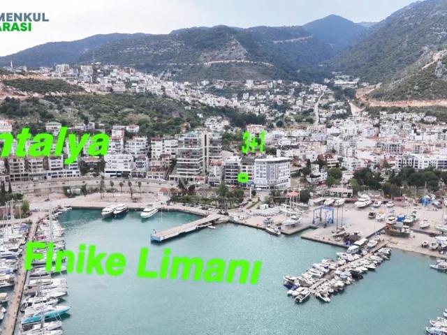 Antalya Finike Kale Mahallesi’nde Deniz Manzaralı Satılık Daire