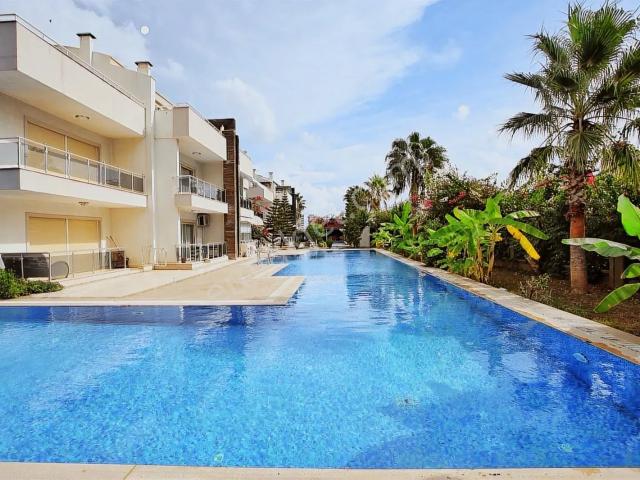 Antalya Lara Güzeloba Da 70 M2 Kiralık Mobilyalı 1+1 Bahçe Katı