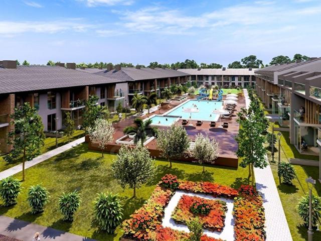 Antalya Sun City Projesinde 1+1 ve 2+1 Villa tadında Daireler