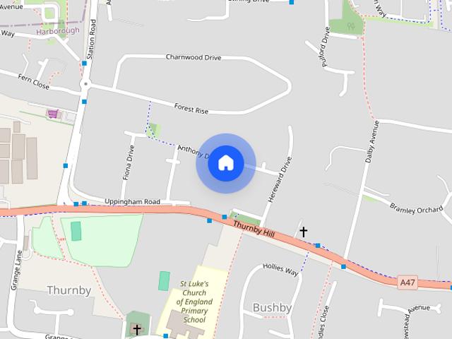Anthony Drive, Thurnby
