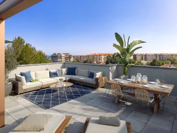 Antibes Programme neuf T2 avec terrasse 41m² Antibes