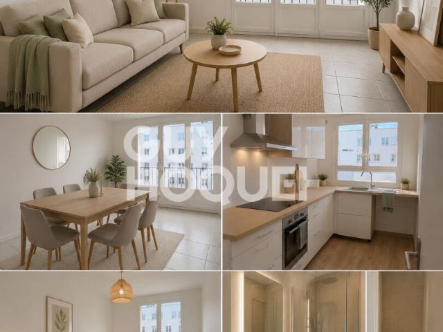 Antony 2 pièces 41 m² entièrement rénové, résidence sécurisée + cave