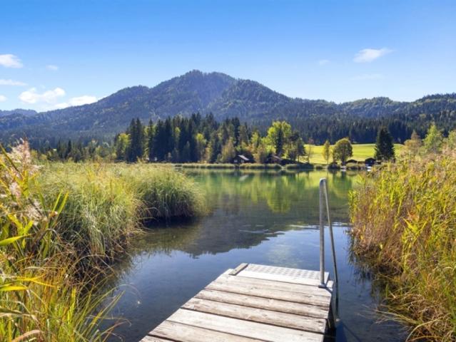 Anwesen am Weißensee mit eigenem Seegrundstück