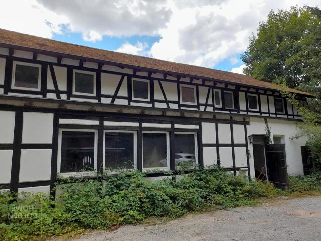 Anwesen des ehemaligen Hotels und Wirtshauses St. Hubertus im Spessart