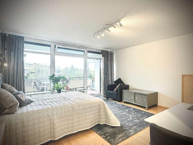 ANZEIGENTEXT LESEN Vollmöbliertes 1 Zimmer Apartment in modernem Skandi Style mit großer Loggia