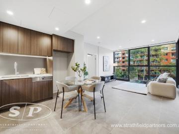 As New Two Bedroom Plus Study with Dual Balconies