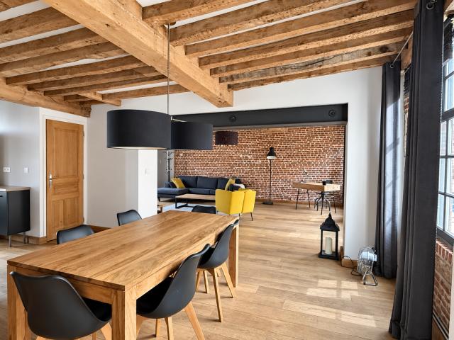 ASMU Vieux Lille T3 meublé en duplex