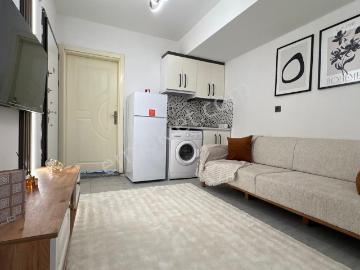 Asmalıevler Mahallesinde Yerden Isıtmalı Eşyalı 1+0 Satılık Apart
