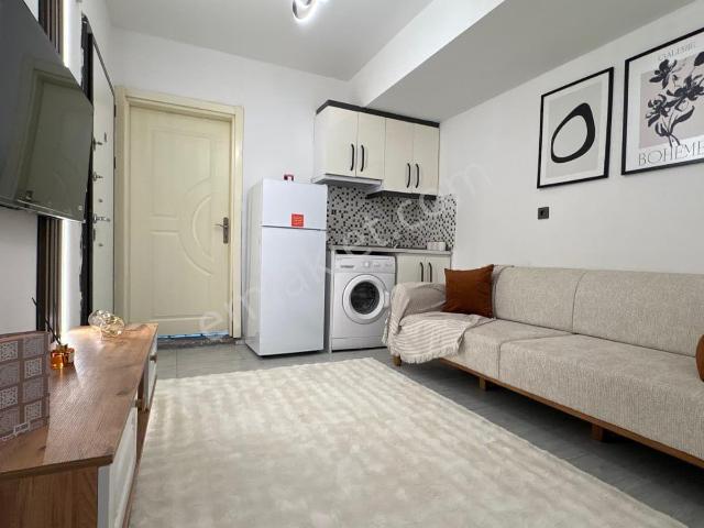Asmalıevler Mahallesinde Yerden Isıtmalı Eşyalı 1+0 Satılık Apart