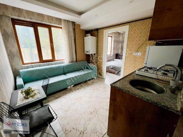 Asmalıevlerde Geniş Balkonlu Full Eşyalı Kiralık 1+1 Apart