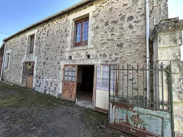 Asnières sur Blour 86430 Achat / Vente maison 3 pièces t3 jardin