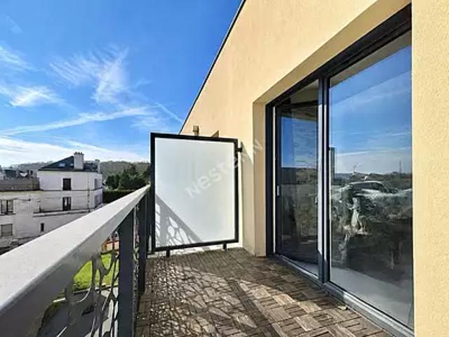 Asnières sur Oise 95270 Achat / Vente appartement 3 pièces t3 cave parking