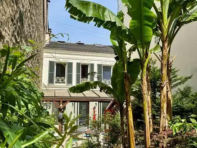 Asnières sur Seine 92600 Achat / Vente maison 5 pièces t5 jardin terrasse
