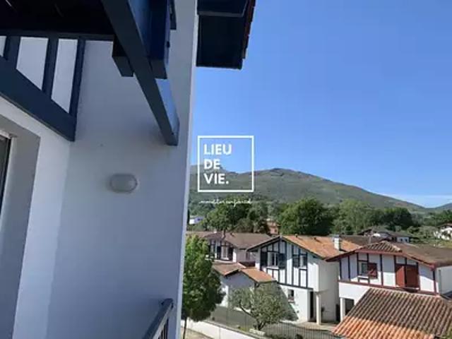 Ascain 64310 Achat / Vente appartement 1 pièce t1 balcon