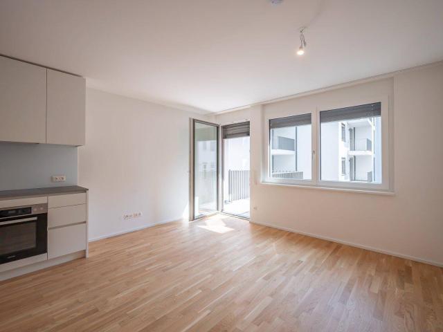 ASG IV Qualitatives Wohnen in urbaner Lage: hochwertiger 1 Zimmer ZWEITBEZUG mit Balkon! Tischler Einbaumöbel! +Provisionsfrei