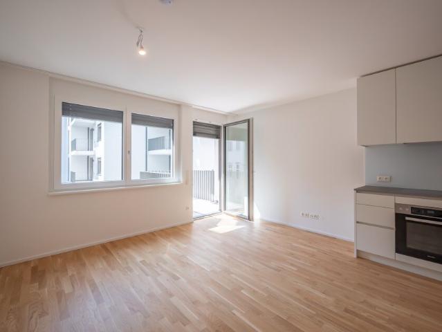 ASG IV Qualitatives Wohnen in urbaner Lage: hochwertiger 1 Zimmer ZWEITBEZUG mit Balkon! Tischler Einbaumöbel! +Provisionsfrei