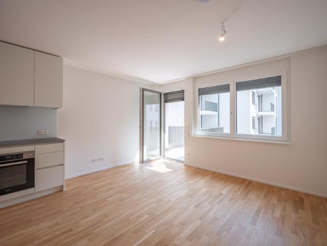 ASG IV Qualitatives Wohnen in urbaner Lage: hochwertiger 1 Zimmer ZWEITBEZUG mit Balkon! Tischler Einbaumöbel! +Provisionsfrei
