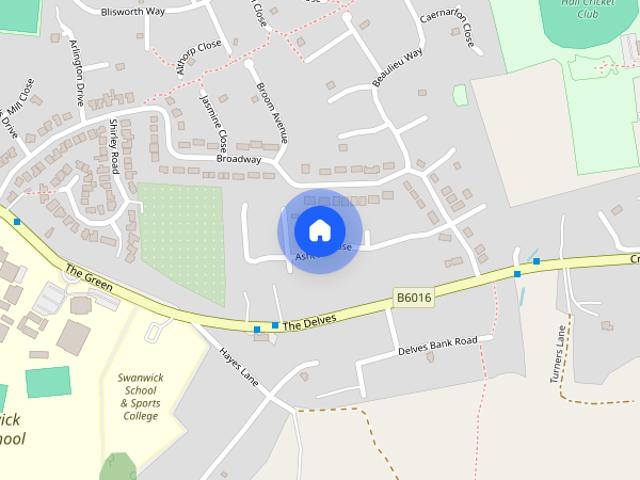 Ashton Close, Alfreton, Derbyshire, DE55