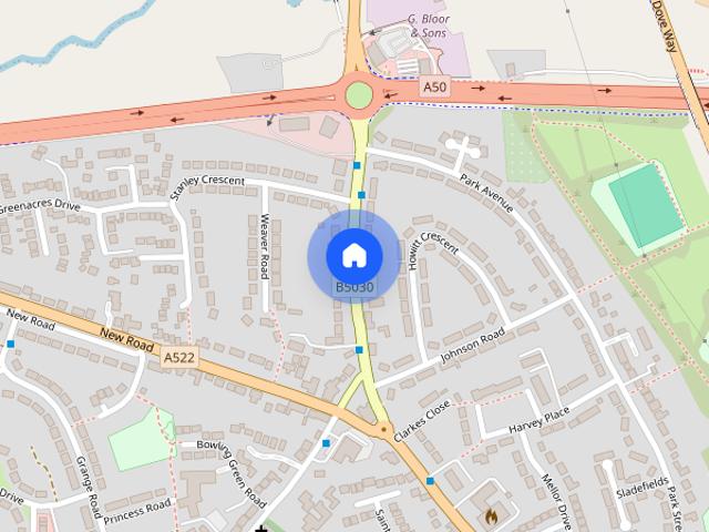 Ashbourne Road, Uttoxeter