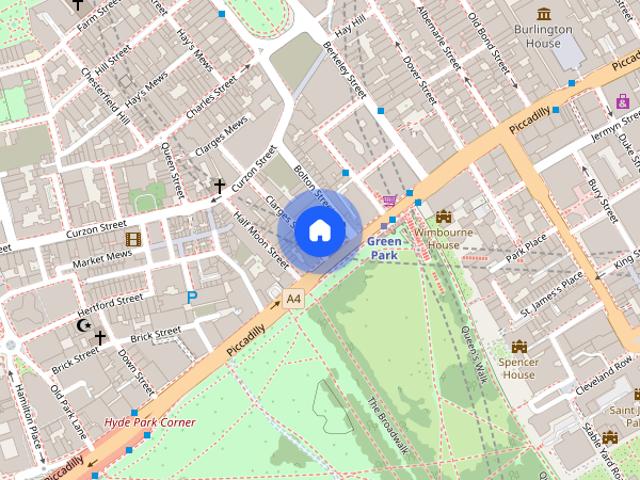 Ashburton Place, Mayfair, London, W1J