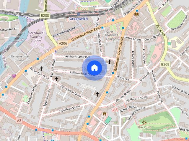 Ashburnham Grove, Greenwich, SE10