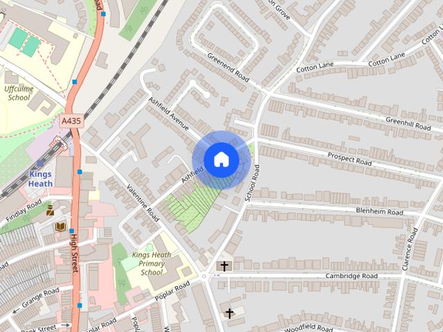 Ashfield Road Kings Heath B14 7AS