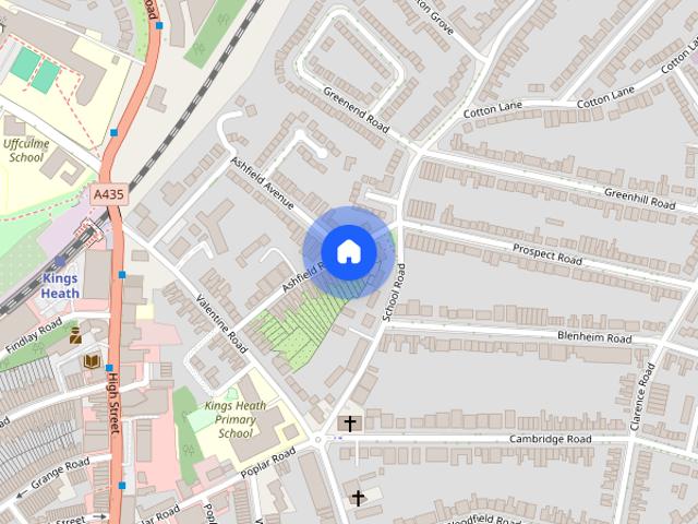 Ashfield Road Kings Heath B14 7AS