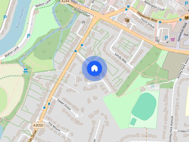 Ashley Close, Walton on Thames, Surrey, KT12