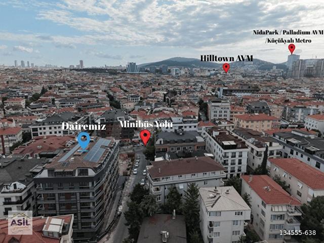 Asil'den Tek Yetkili Çamlık Sahil'de Net 60 m2, 80 m2 Bahçeli