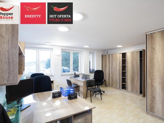 Obiekt produkcyjno magazynowy 1080 m2, ogrodzony, blisko Łodzi