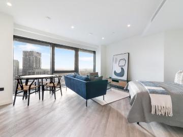 Aspen, Marsh Wall, London, E22 Studio to rent £2,349 pcm £542 pw