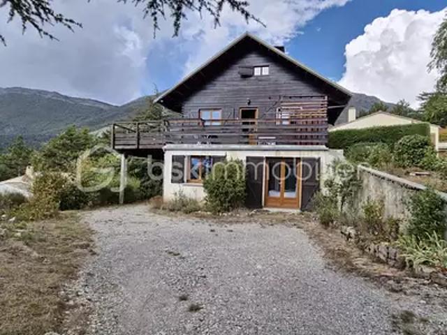 Aspres sur Buëch 05140 Achat / Vente maison 4 pièces t4 terrasse cave