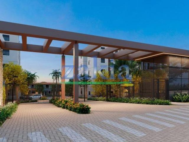 AP Inês 2 dorms com varanda de meio de 43,43 m² | Villa Flora Jardins