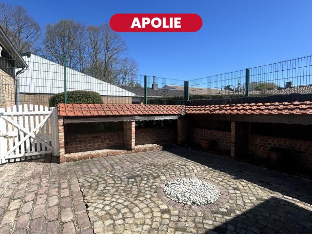 APOLIE ? Maison plain pied de 108 m2 avec jardin et box à Villeneuve d'Ascq