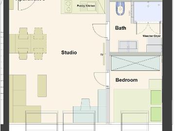 Apart.8 Beautiful luxurious 2 room rooftop apartment, Berlin Amsterdam Apartments for Rent
