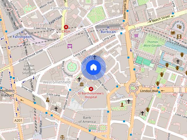 Apartment 1.4 Percivall House 64, Bartholomew Close City Of London, London, EC1A 7BF