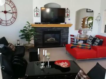 Signal Hill, Calgary, Alberta - Fireplace