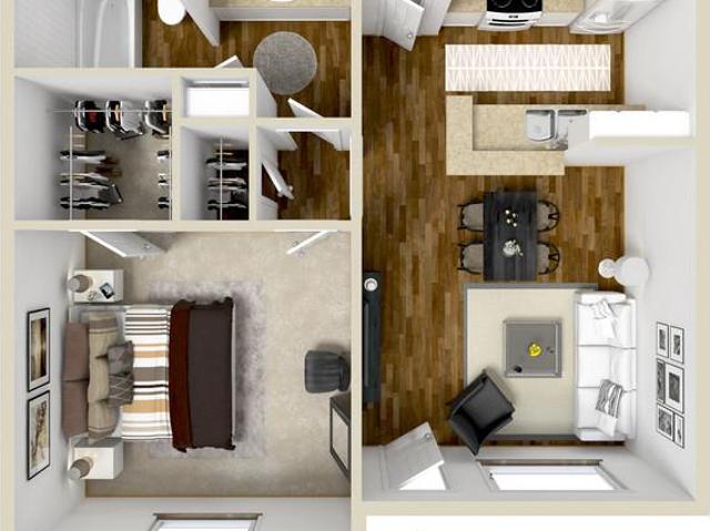 apartment 1 bedroom, Houston TX 77042 DLS77324419
