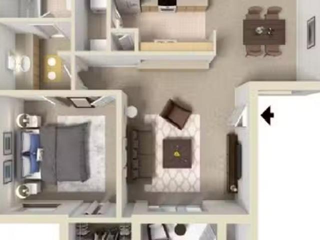 Apartment 1 bedrooms in Henderson