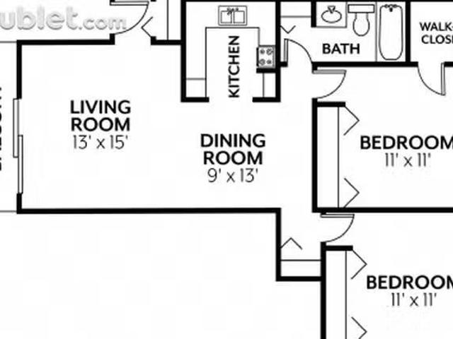 Apartment 2 bedrooms in Other Wayne County