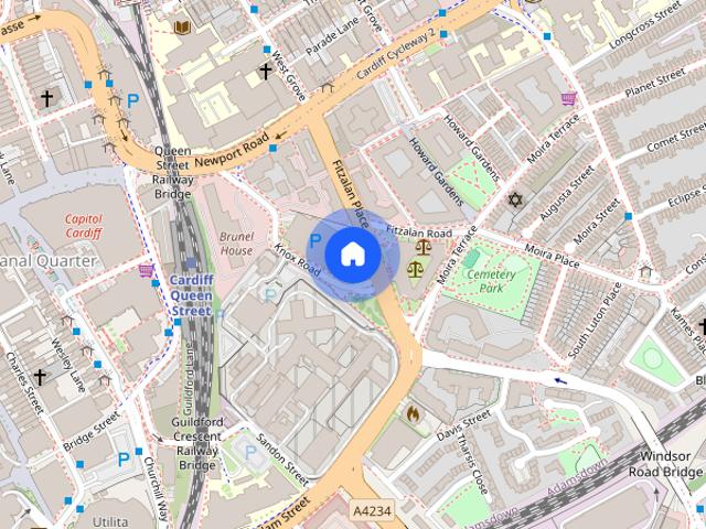 Apartment 8.02, Fitzalan Place, Cardiff City, CF24