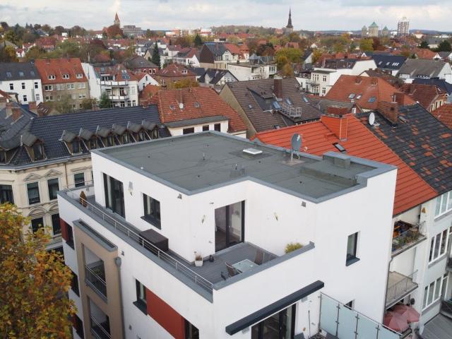 Apartment above the roofs of Osnabrück, Osnabruck Amsterdam Apartments for Rent