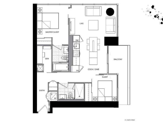 apartment at 1210 5 ST. JOSEPH STREET, Toronto, Ontario, M4Y0B6