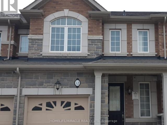 apartment at 12 PEARMAN CRESCENT, Brampton, Ontario, L7A4V8