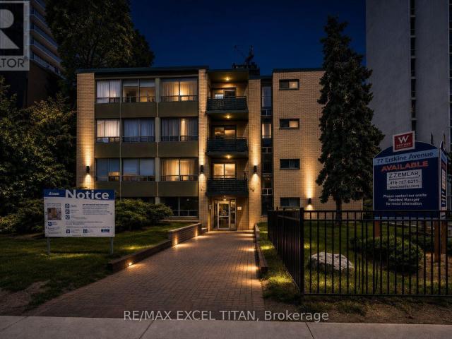 apartment at 205 77 ERSKINE AVENUE, Toronto, Ontario, M4P1Y5
